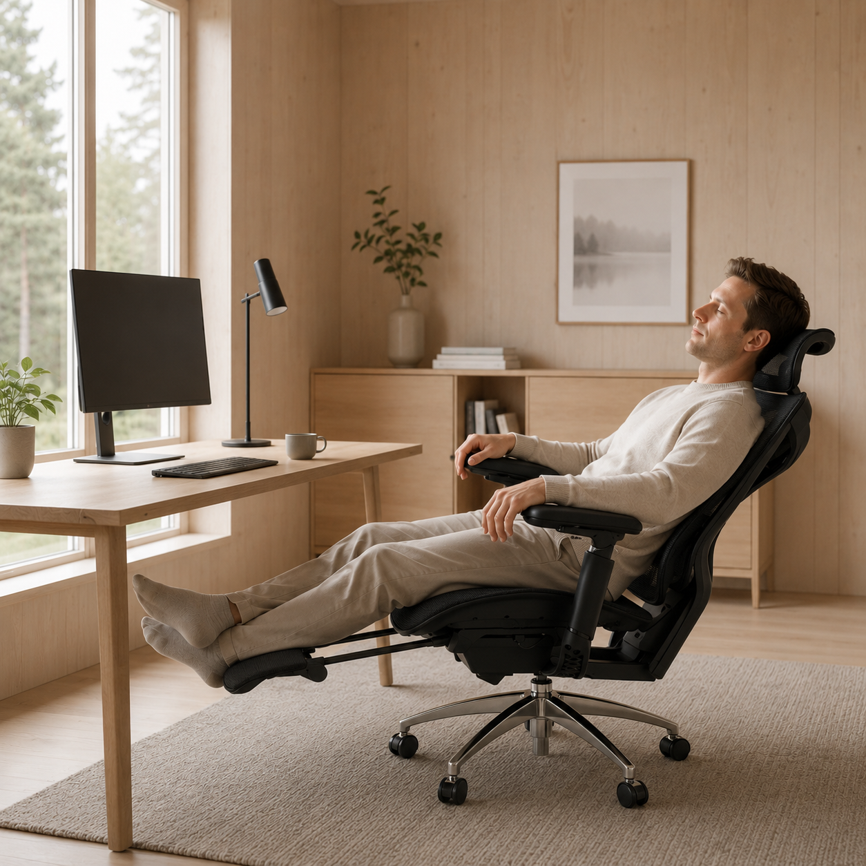 PRACTS Zeno | Chaise de Bureau Ergonomique