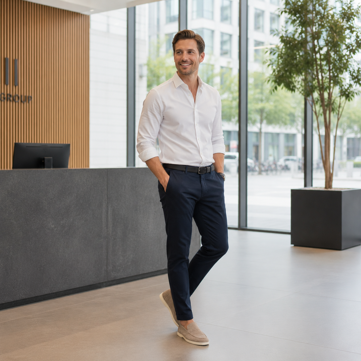 PRACTS Suede Loafers FR