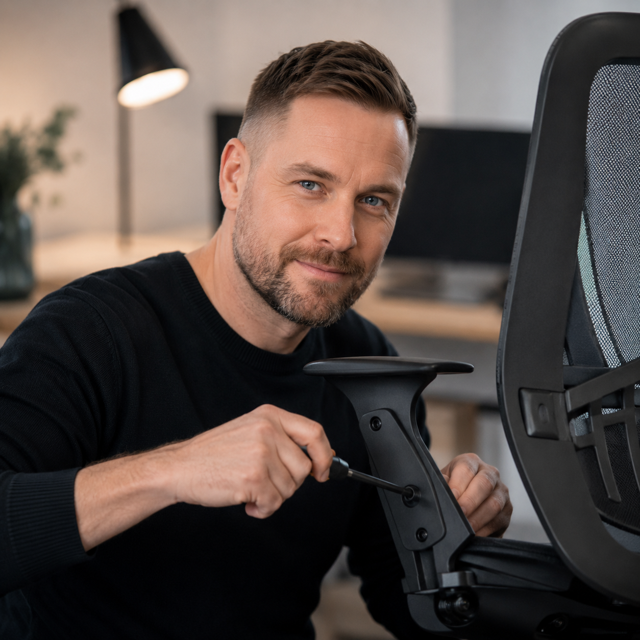 PRACTS Zeno | Chaise de Bureau Ergonomique