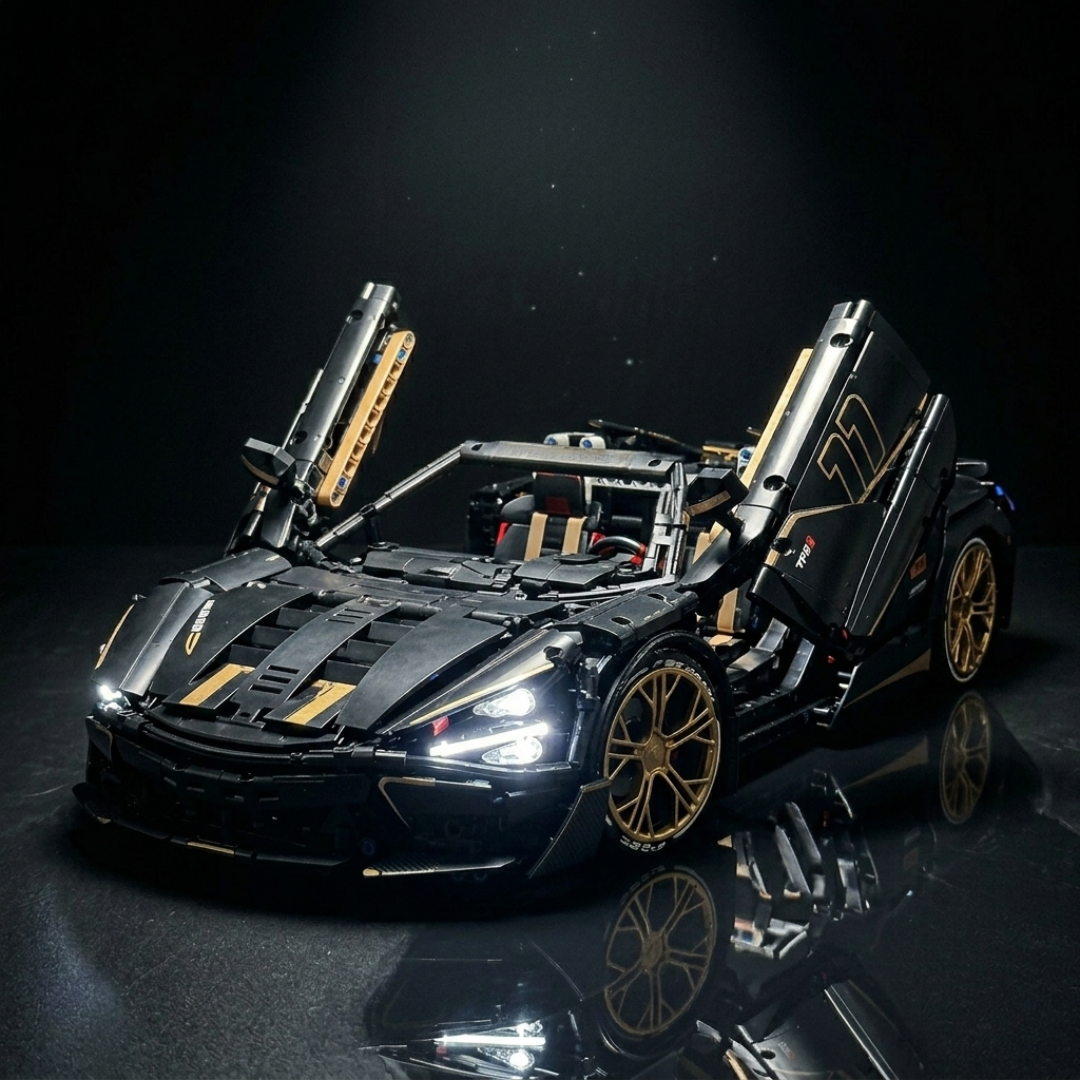Supercar radiocommandée PRACTS Velocity 720S | 3658 pièces-FR
