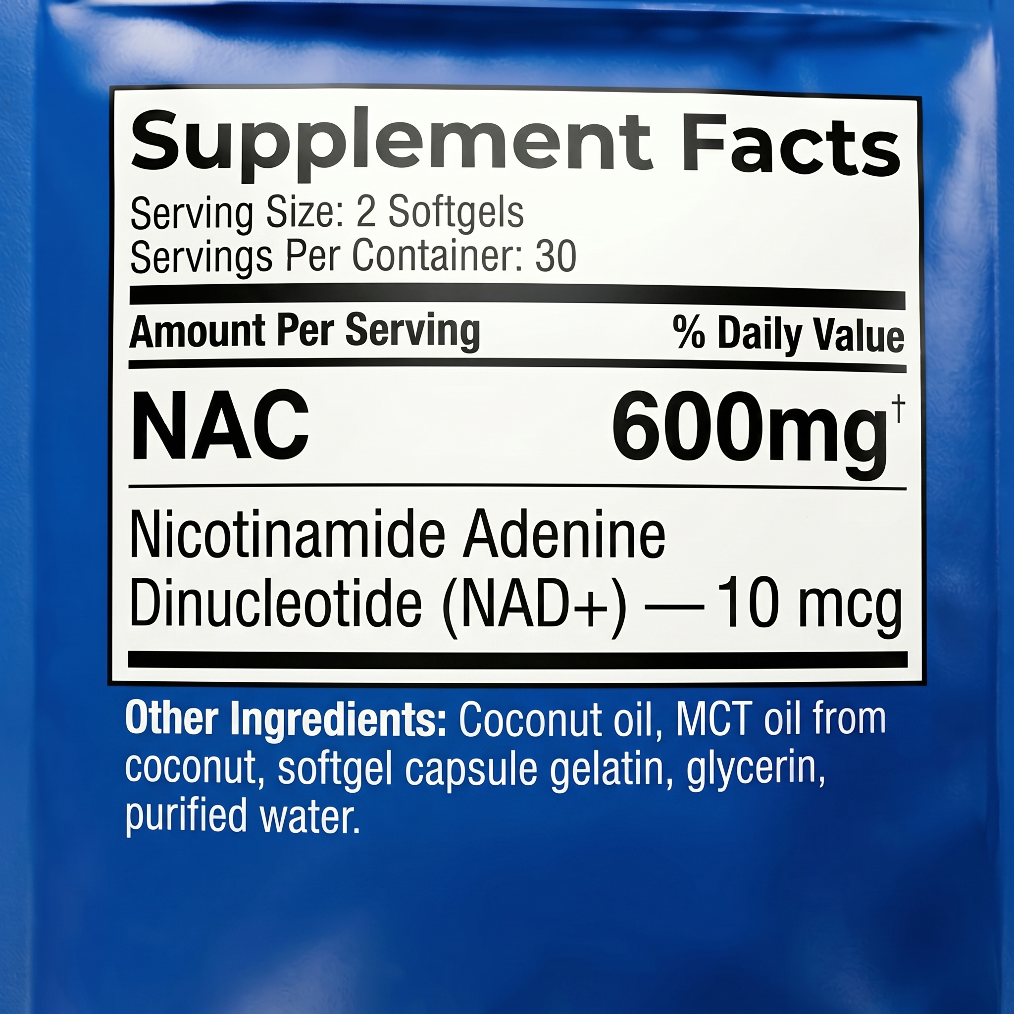 PRACTS NAC600 & NAD+ Daily Complex-FR