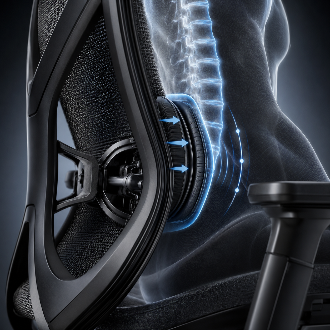 PRACTS Zeno | Chaise de Bureau Ergonomique